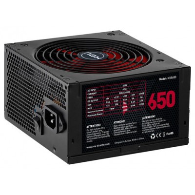 FUENTE ALIMENTACION 650W NOX NX PFC-ACTIVO 87+ 14CM (Espera 4 dias)