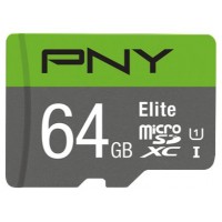 MICRO SD PNY 64GB ELITE UHS-I C10 R100
