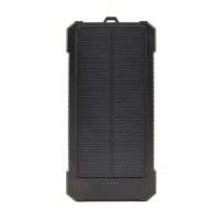POWERBANK SOLAR GEMBIRD 10000 mAh NEGRO POWERBANK SOLAR GEMBIRD 10000 mAh NEGRO