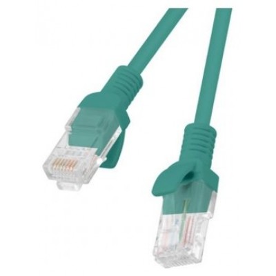 CABLE RED LANBERG LATIGUILLO CAT.6 UTP 3M VERDE FLUKE  PASSED