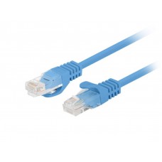 CABLE RED LANBERG LATIGUILLO CAT.6 UTP 0.25M AZUL FLUKE PASSED (PACK 10 UDS)