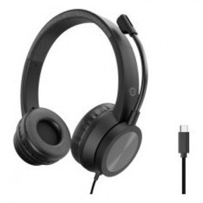 HEADSET CONCEPTRONIC POLONA05B CONEXION USB-C