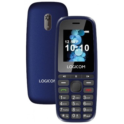 Logicom Posh 402 Móvil Básico 4G 1.77" DS BT Azul