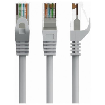 CABLE RED GEMBIRD UTP CAT6 7.5M COBRE GRIS