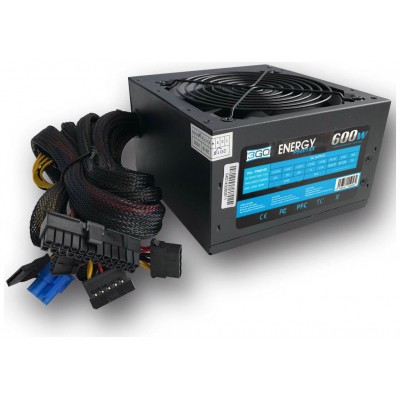 FUENTE ALIMENTACION 600W 3GO PFC-PASIVO 5SATA 12CM ATX (Espera 4 dias)