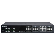 QNAP QSW-M1204-4C switch Gestionado 10G Ethernet (100/1000/10000) Negro (Espera 4 dias)