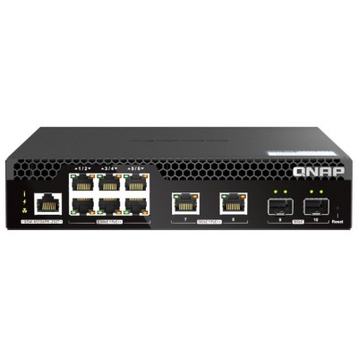 QNAP SWITCH 10 PUERTOS QSW-M2106PR-2S2T (Espera 4 dias)