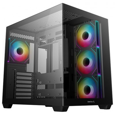 CAJA ATX SEMITORRE DEEPCOOL CG530 CRISTALTEMPLADO RGB