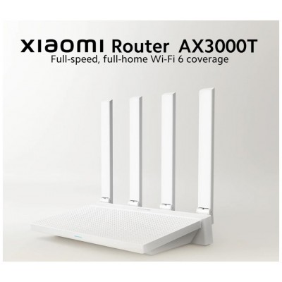 ROUTER XIAOMI AX3000T WH