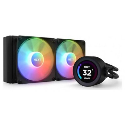 NZXT Kraken Elite 240 RGB Procesador Sistema de refrigeración líquida todo en uno 12 cm Negro 1 pieza(s) (Espera 4 dias)