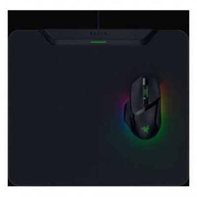 Razer HyperFlux V2 Alfombrilla de ratón para juegos Negro (Espera 4 dias)