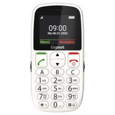 Gigaset GL395 5,59 cm (2.2") 90 g Blanco Teléfono para personas mayores (Espera 4 dias)