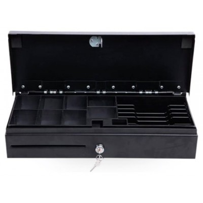 Dispone de una ranura frontal para cheques, talones u