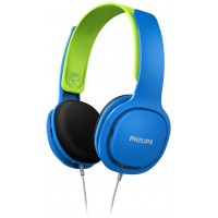 AURICULARES PHILIPS DIADEMA SHK2000BL/00 NIÑ@S AZUL/VERDE (Espera 4 dias)