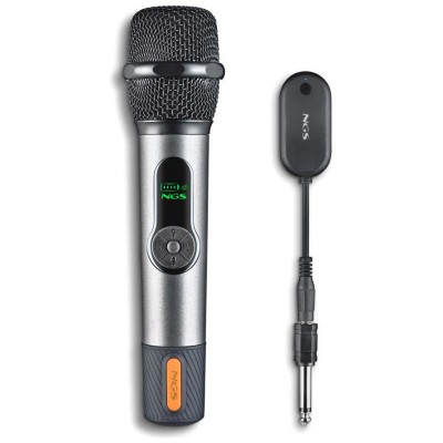 MICROFONO INALAMBRICO SINGER STAR NEGRO NGS (Espera 4 dias)