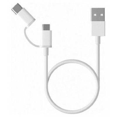 Xiaomi Cable 2 en 1 Usb micro usb/tipo c 1 m