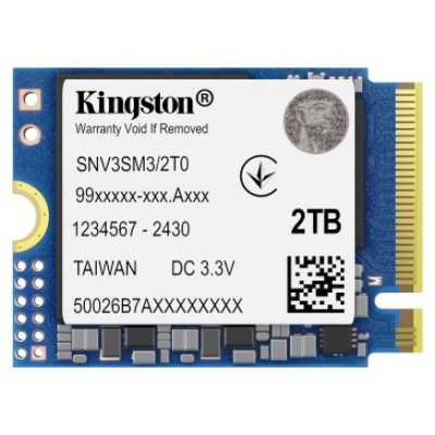 Kingston Technology 2000G NV3 M.2 2230 NVMe SSD (Espera 4 dias)