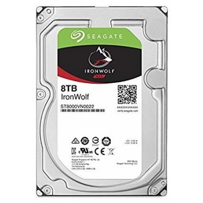 DISCO SEAGATE IRONWOLF 8TB SATA 256MB