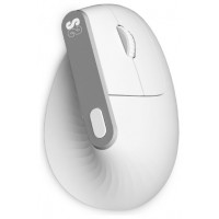 SUBBLIM NATURE VERTICAL ERGO DUAL MOUSE BATTERY WHITE (Espera 4 dias)