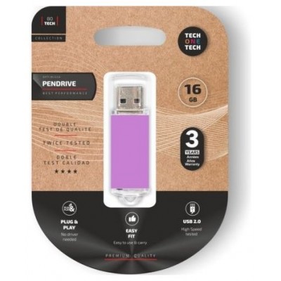 PENDRIVE TECH1TECH-BASIC LPUR 16GB