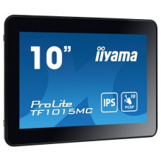 MONITOR IIYAMA 10,1" PCAP BEZEL FREE 10P TOUCH, 1280X800, IPS PANEL, DP,HDMI,VGA, 425CD/M (WITH TOUCH), USB INTERFACE,MULTITOUCH,OPEN FRAME,IP65 FRONT(TF1015MC-B3) (Espera 4 dias)