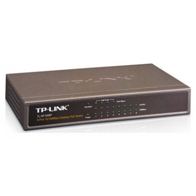 TP-LINK TL-SF1008P Switch 8x10/100Mbps 4xPoE Metal