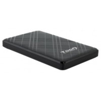 CAJA EXTERNA HDD/SSD 2.5"" NEGRO TOOQ (Espera 4 dias)