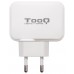 Cargador De Pared Tooq Tqwc-2s02wt Usb-c+usb-a 4.8a