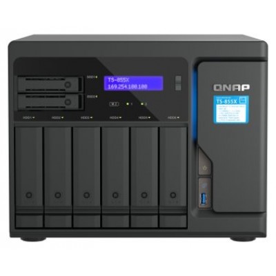 QNAP TS-855X-8G NAS 6+2 Bay 2x2.5GbE 4xUSB