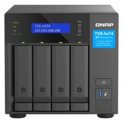 QNAP TVS-H474 NAS Torre Ethernet Negro G7400 (Espera 4 dias)