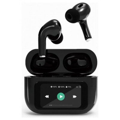 AURICULARES GEMBIRD TWS-LCD-ANC-01-BK NEGRO BT
