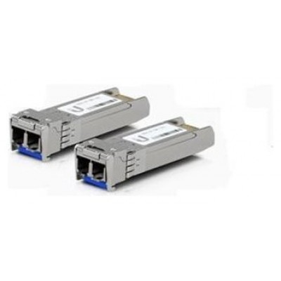 MODULO SFP+ UBIQUITI UACC-OM-SM-10G-D-2 UFIBER TRANSCEIVER SM 2PACK