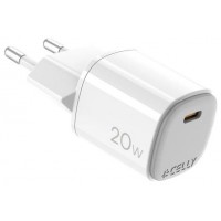 Celly Cargador Gan 1 UsbC 20W WH Celly Cargador Gan 1 UsbC 20W WH