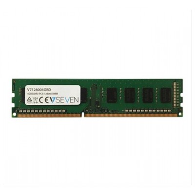 V7 V7128004GBD - DDR3 DIMM - 4GB - 1600 Mhz -