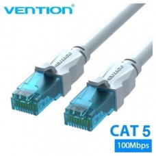 CABLE DE RED LATIGUILLO RJ45 CAT.5E UTP AWG26 15 M AZUL VENTION (Espera 4 dias)