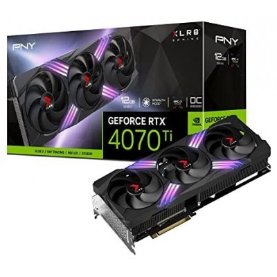 Vga Pny Geforce Rtx 4070 Ti 12gb Xlr8 Gaming Rgb Verto