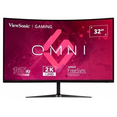 MONITOR VIEWSONIC 32" GAMING CURVO 32" 165HZ QHD MULTI DP 2XHDMI