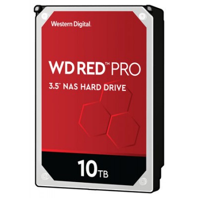 HDD WD NAS 3.5" 10TB 7200RPM 256MB SATA3 RED PRO (Espera 4 dias)