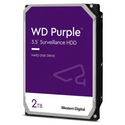 HDD WD 3.5" 2TB 5400RPM SATA3 PURPLE (Espera 4 dias)