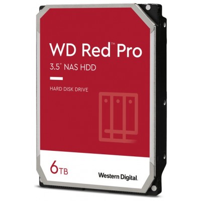 Western Digital Red Pro disco duro interno 6 TB 7200 RPM 256 MB 3.5" SATA (Espera 4 dias)