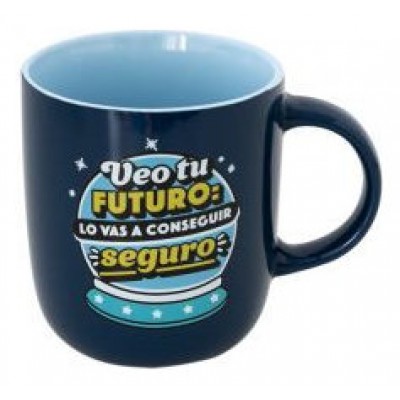 TAZA - VEO  TU  FUTURO: LO VAS A CONSEGUIR SEGURO MR.WONDERFUL WOA11290ES (Espera 4 dias)