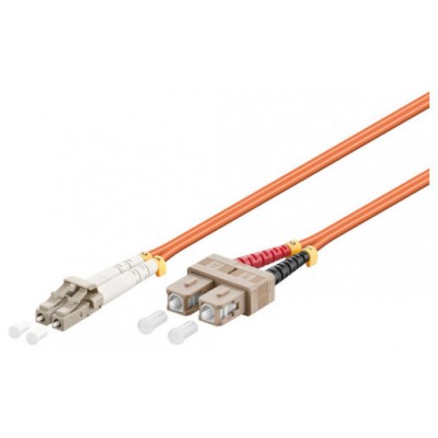 WP WPC-FP1-6LCSC-100 Cable de fibra óptica e InfiniBand 10 m LC SC Naranja (Espera 4 dias)