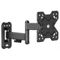 AISENS - SOPORTE ECO GIRATORIO, INCLINABLE Y NIVELABLE PARA MONITOR/TV 20KG (3 PIVOTES) DE 13-32, NEGRO