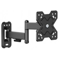 AISENS - SOPORTE ECO GIRATORIO, INCLINABLE Y NIVELABLE PARA MONITOR/TV 20KG (3 PIVOTES) DE 13-32, NEGRO
