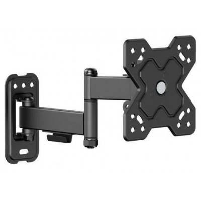 AISENS - SOPORTE ECO GIRATORIO, INCLINABLE Y NIVELABLE PARA MONITOR/TV 20KG (3 PIVOTES) DE 13-32, NEGRO