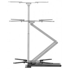 AISENS - SOPORTE ECO GIRATORIO, INCLINABLE Y NIVELABLE PARA MONITOR/TV 35KG DE 23-65, NEGRO