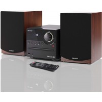 Sharp XL-B512(BR) sistema de audio para el hogar Microcadena de música para uso doméstico 45 W Marrón (Espera 4 dias)