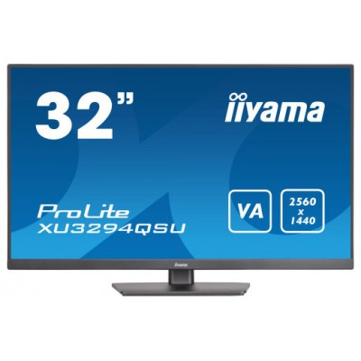 iiyama ProLite XU3294QSU-B1 pantalla para PC 80 cm (31.5") 2560 x 1440 Pixeles Wide Quad HD LCD Negro (Espera 4 dias)