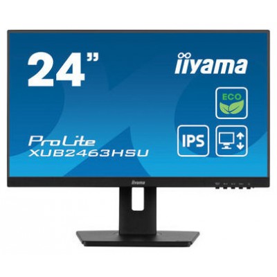 MONITOR IIYAMA 24"/ 1920 x 1080 /100Hz/3.7 MPX/ WQHD /250CD/16:9/HDMI/LED/NEGRO (Espera 4 dias)