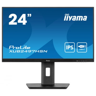 iiyama ProLite XUB2497HSN-B2 pantalla para PC 60,5 cm (23.8") 1920 x 1080 Pixeles Full HD LED Negro (Espera 4 dias)